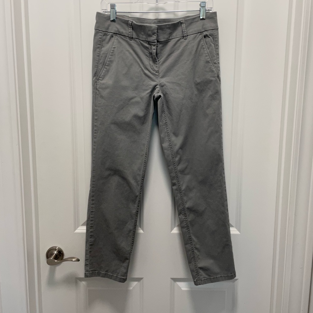 Women’s Loft Gray Ankle Pants